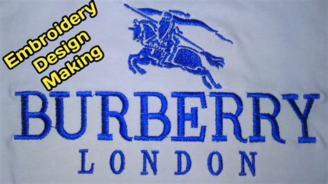 burberry connect|burberry embroidery service.